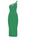 SELF-PORTRAIT Dresses 095M BRIGHT GREEN Green