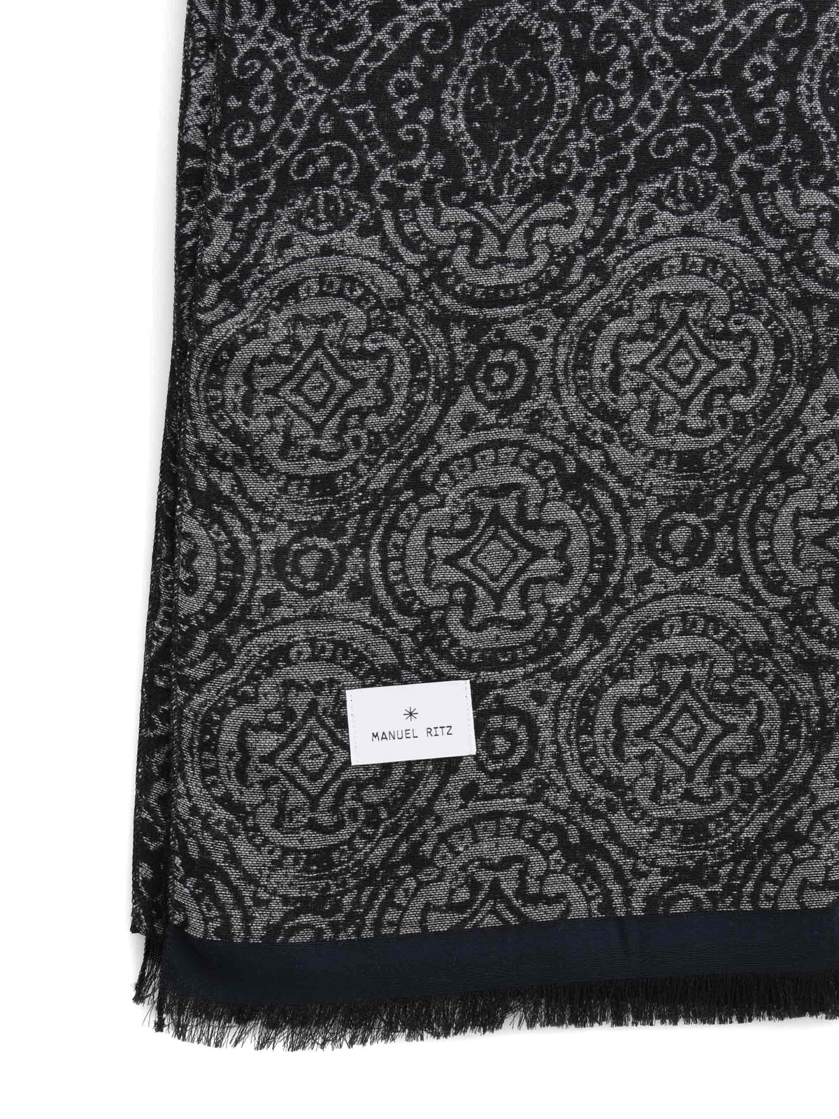 MANUEL RITZ Scarves S7109 243884-99 Black/grey