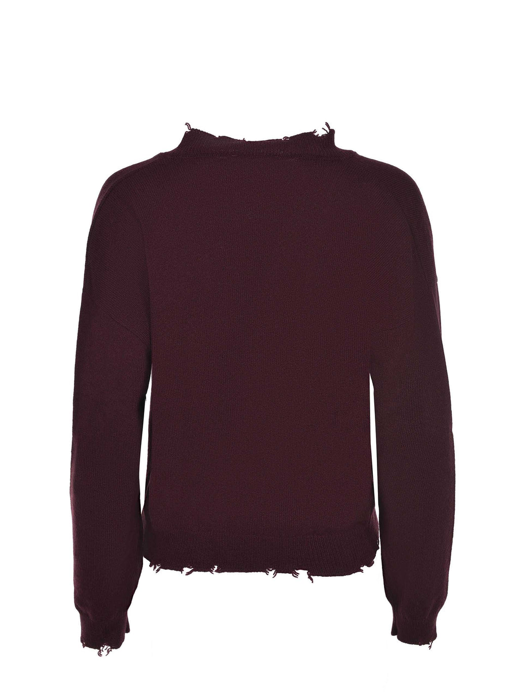 A PAPER KID T-shirts F5PKWOJP087 403 Burgundy