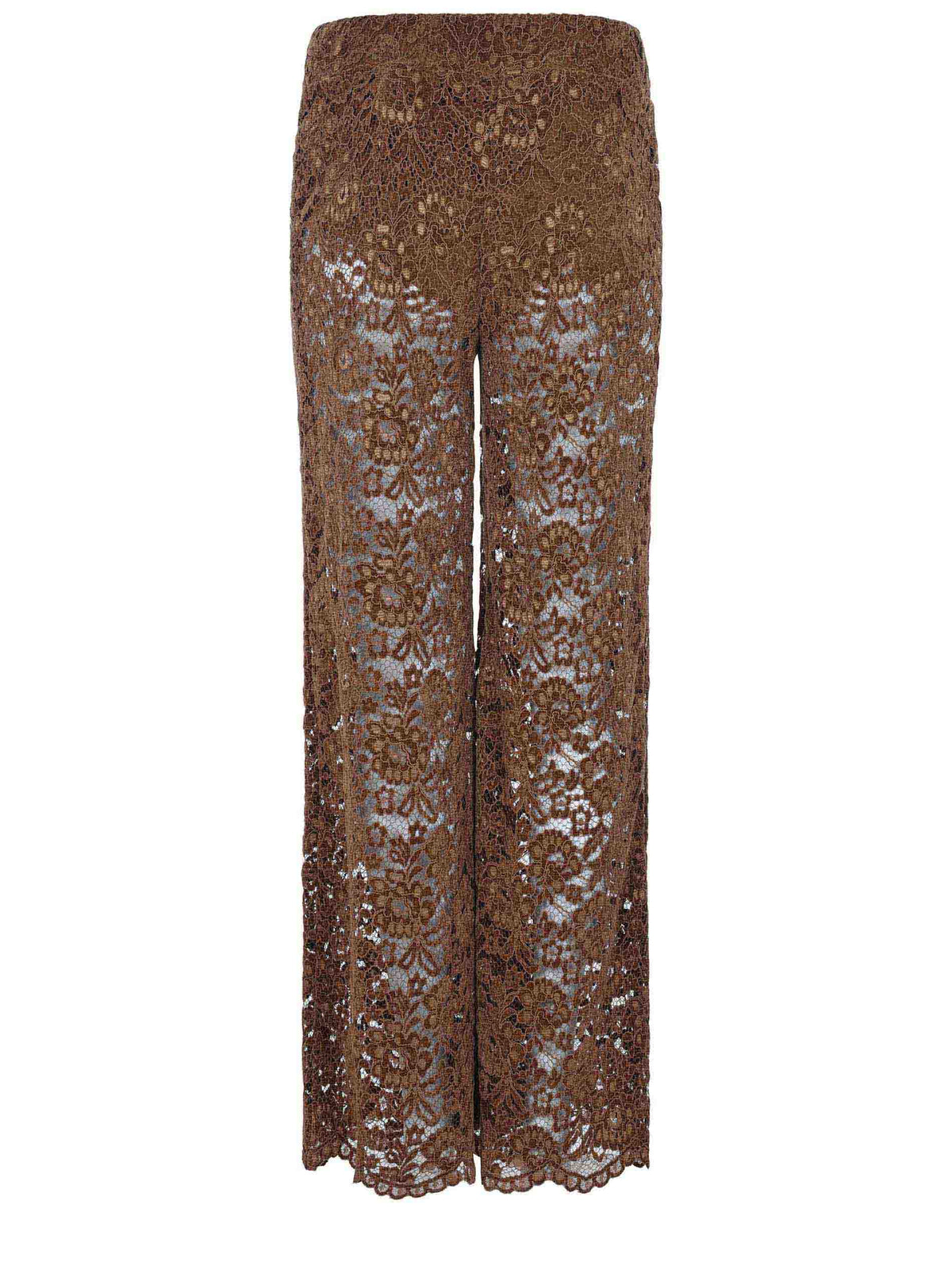 A PAPER KID Trousers F5PKWOPA026 090 Hazel