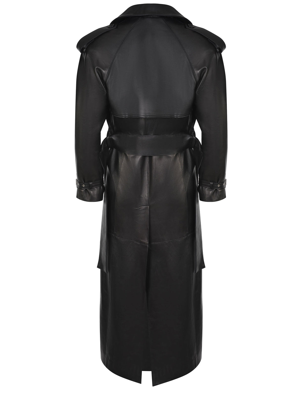 ALESSANDRA GRIMOLDI Jackets BLACK TRENCH Black