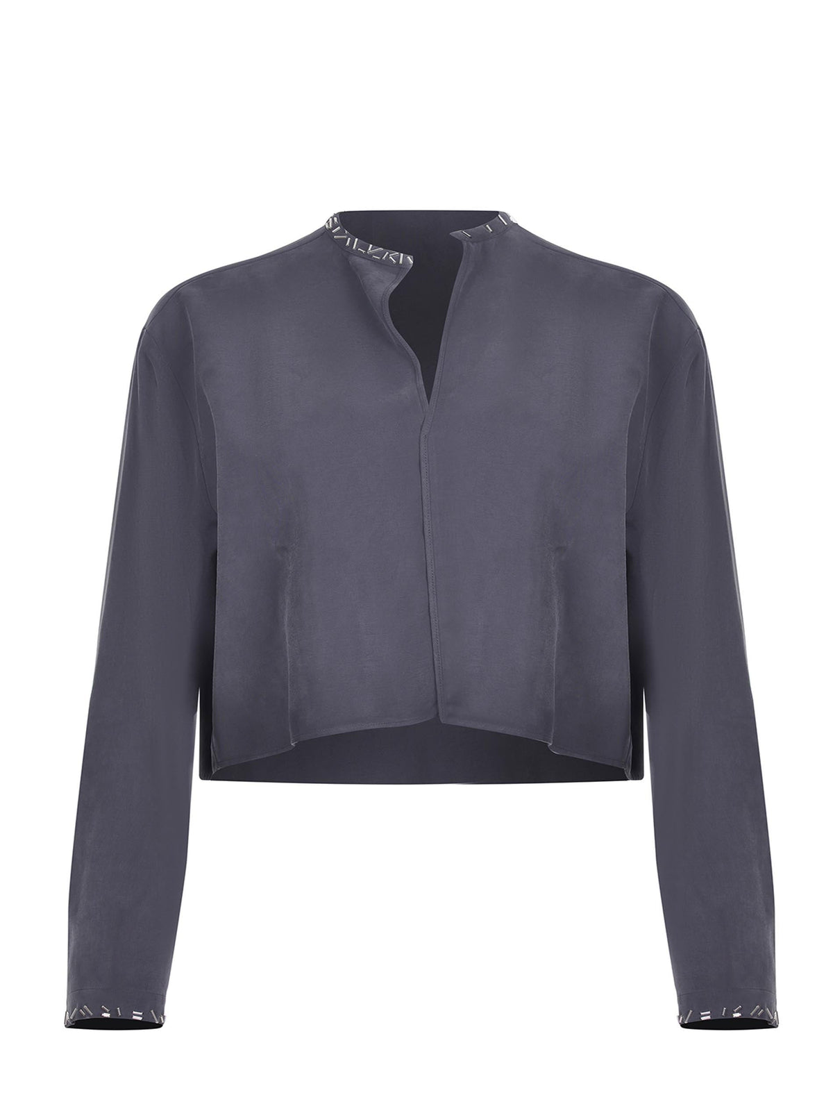 ALYSI Shirts 165260 A5228-CAST IRON Anthracite grey