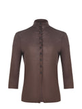 ALYSI Sweaters 165418 A5023-CHOCO Chocolate