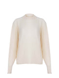 ALYSI Knitwear 265411 A5034-MERINGA Vanilla