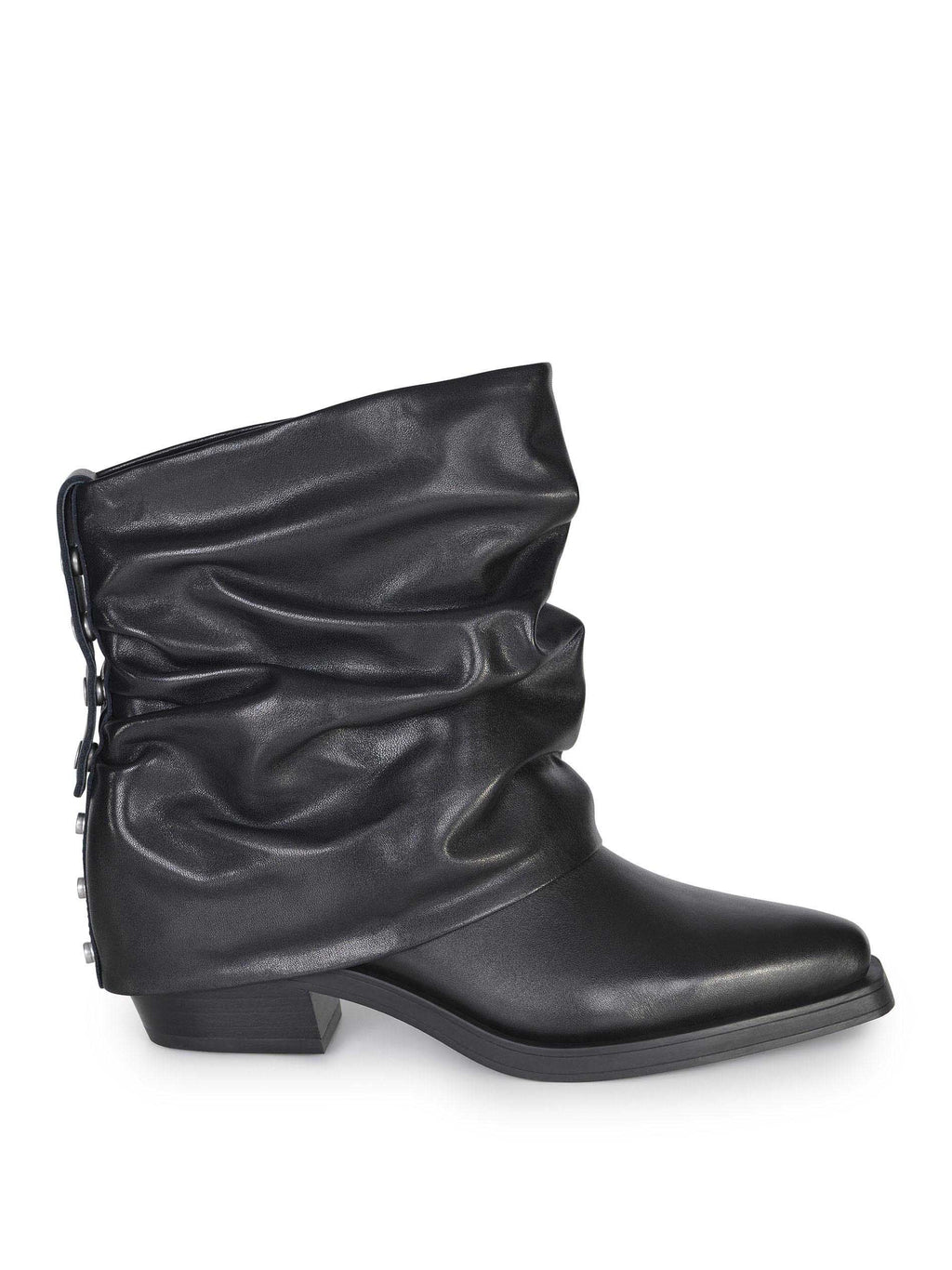 ASH Boots LOREN01 SOFT MUSTANG BLACK Black