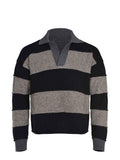ATOMO FACTORY Sweaters A00038 AFU100-615 Dove grey-black