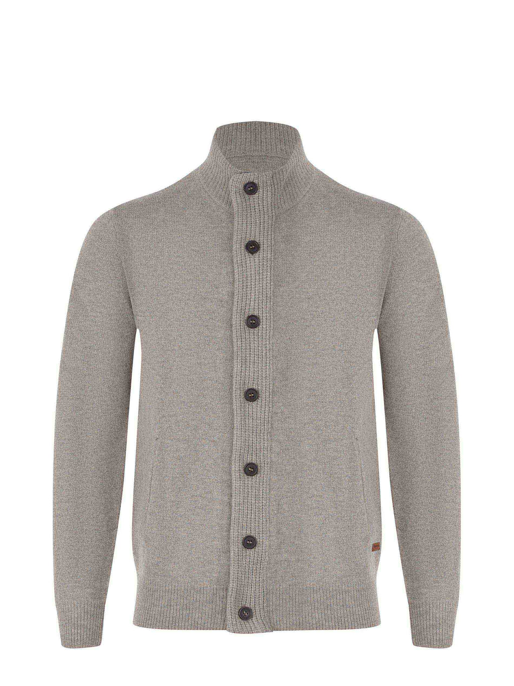 BARBOUR Cardigan MKN0731 ST16 Marl grey
