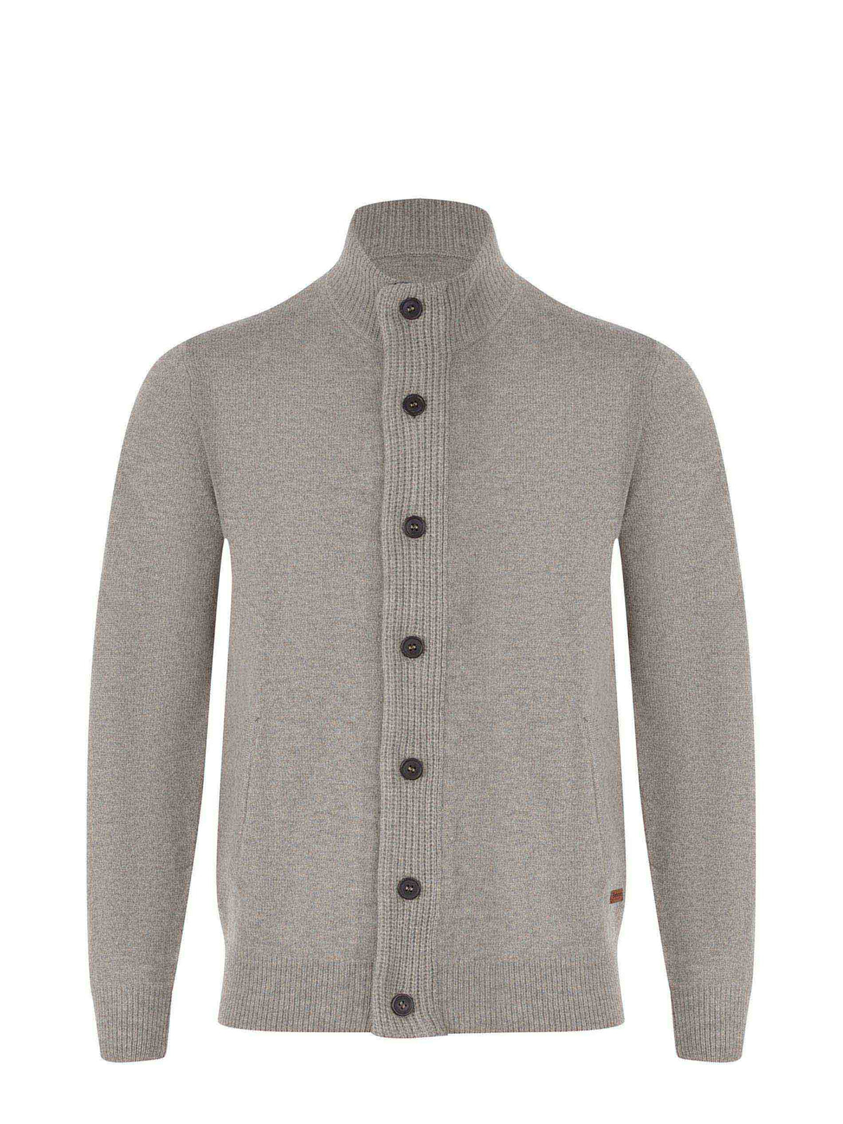BARBOUR Cardigan MKN0731 ST16 Marl grey