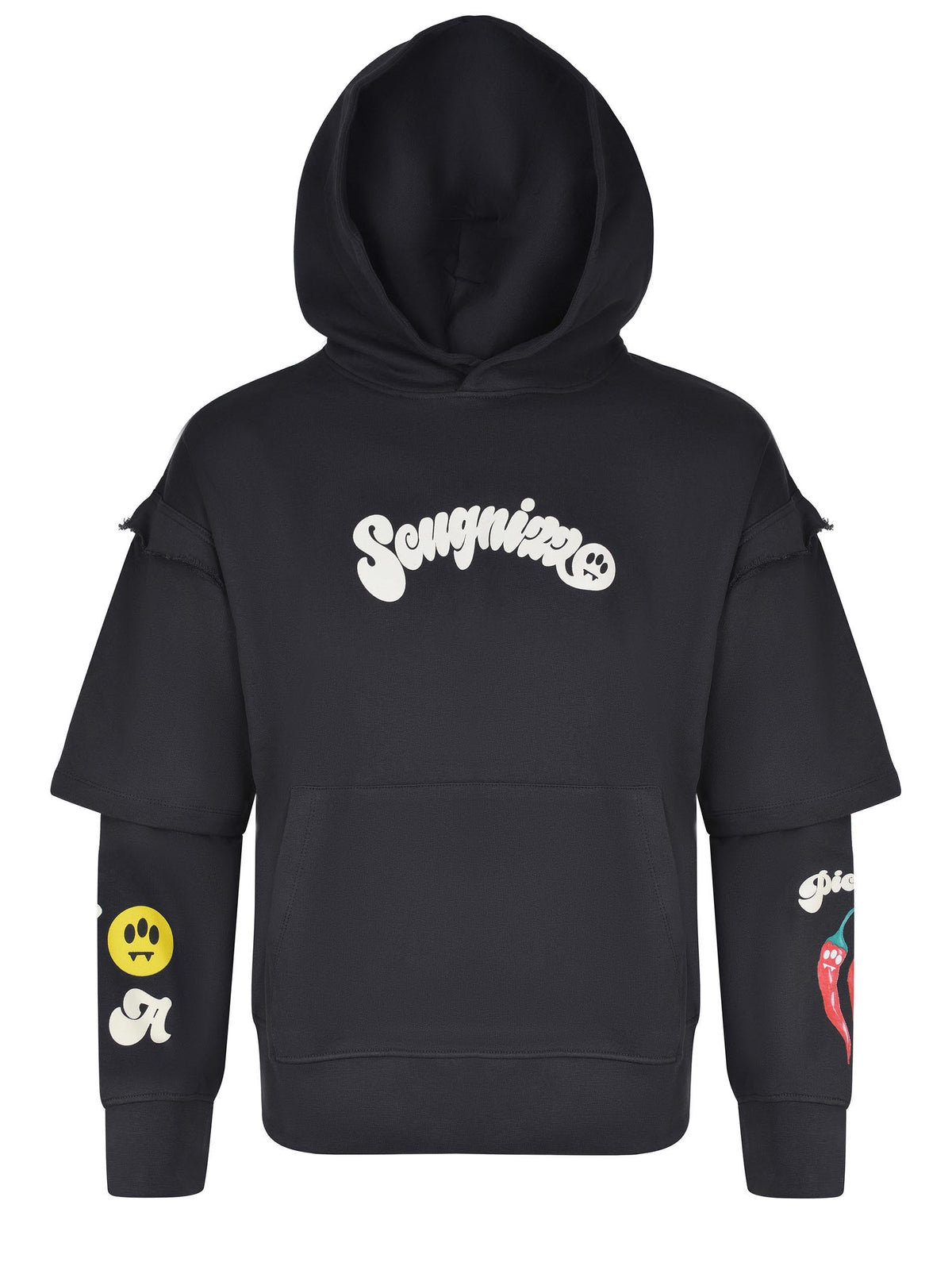 BARROW Hoodies F5BWUAHS075 251 Charcoal