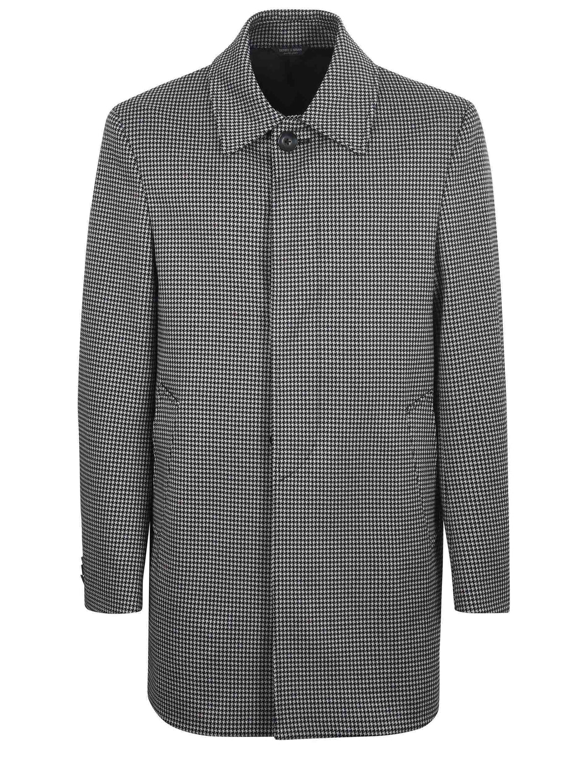 BERRY&BRIAN Coats B4078M 253537-99 Black white