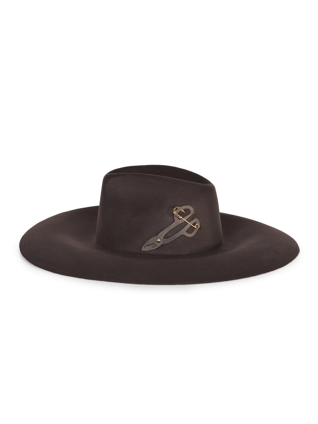 CATARZI Hats LOS ANGELES DARK BROWN Moor's Head