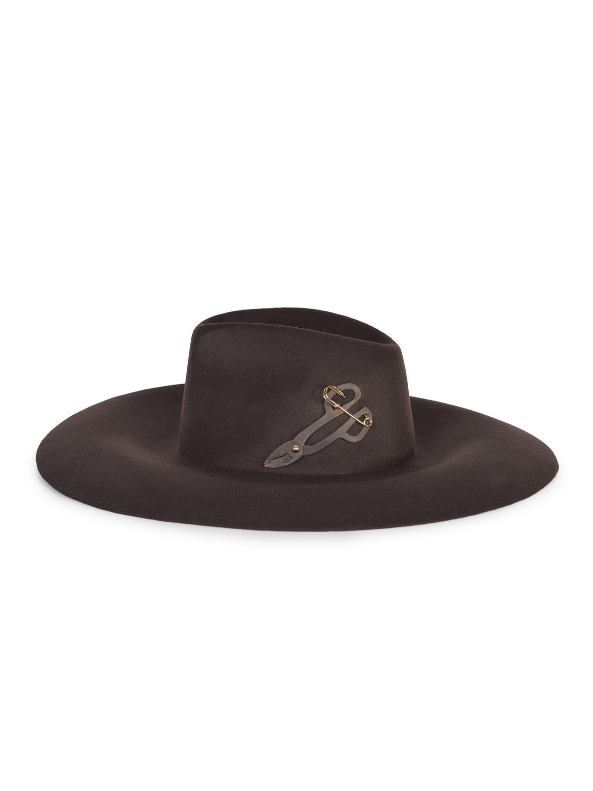 CATARZI Hats LOS ANGELES DARK BROWN Moor's Head