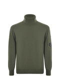C.P. COMPANY Sweaters CMKN035A 005528A-652 Military Green