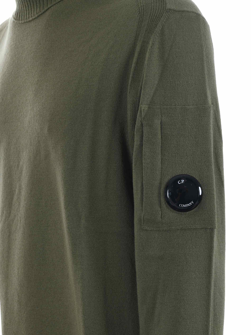 C.P. COMPANY Sweaters CMKN035A 005528A-652 Military Green