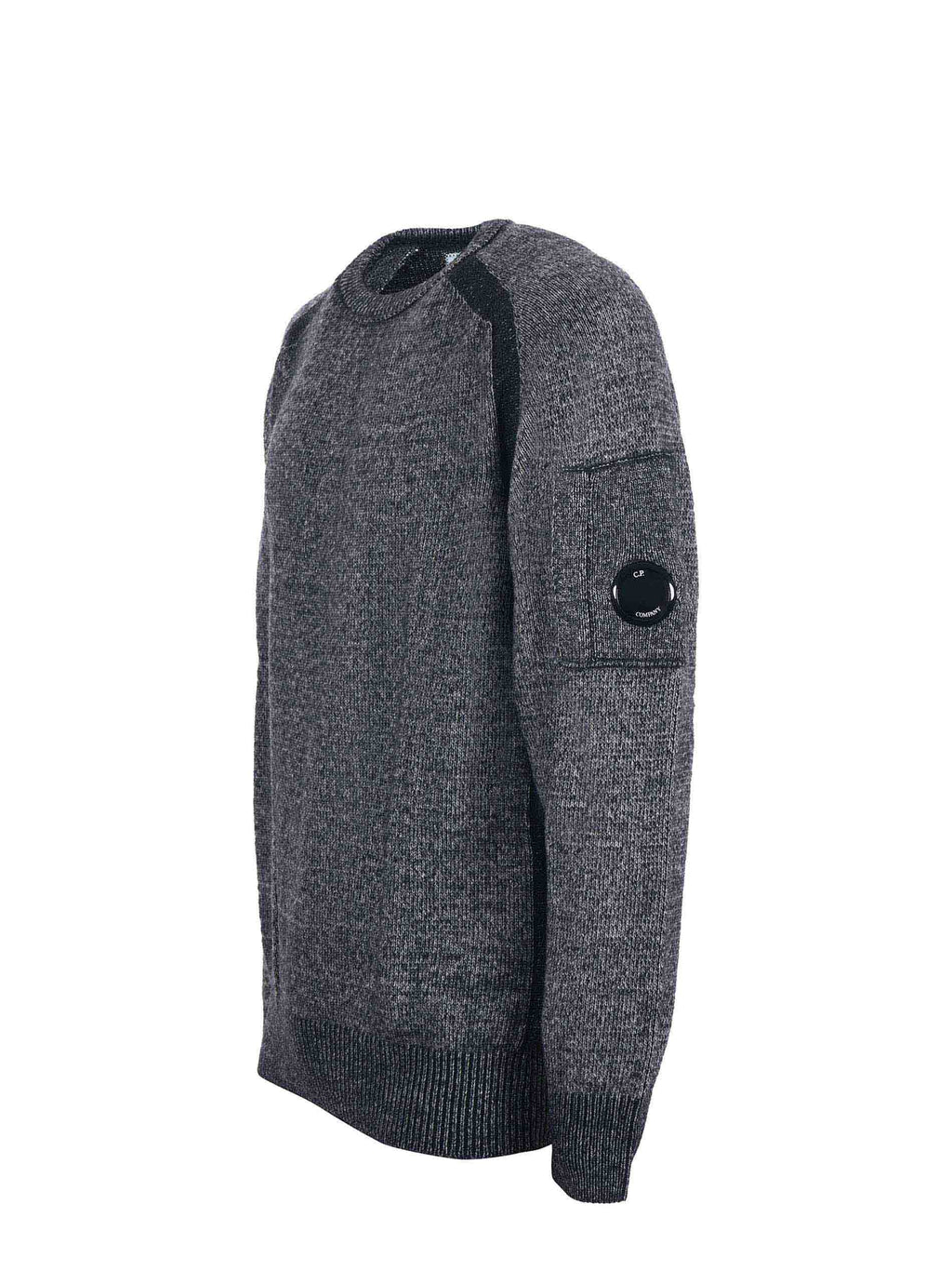 C.P. COMPANY Sweaters CMKN252A 006170A-M97 Anthracite/Black
