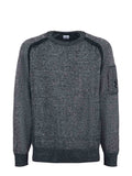 C.P. COMPANY Sweaters CMKN252A 006170A-M97 Anthracite/Black