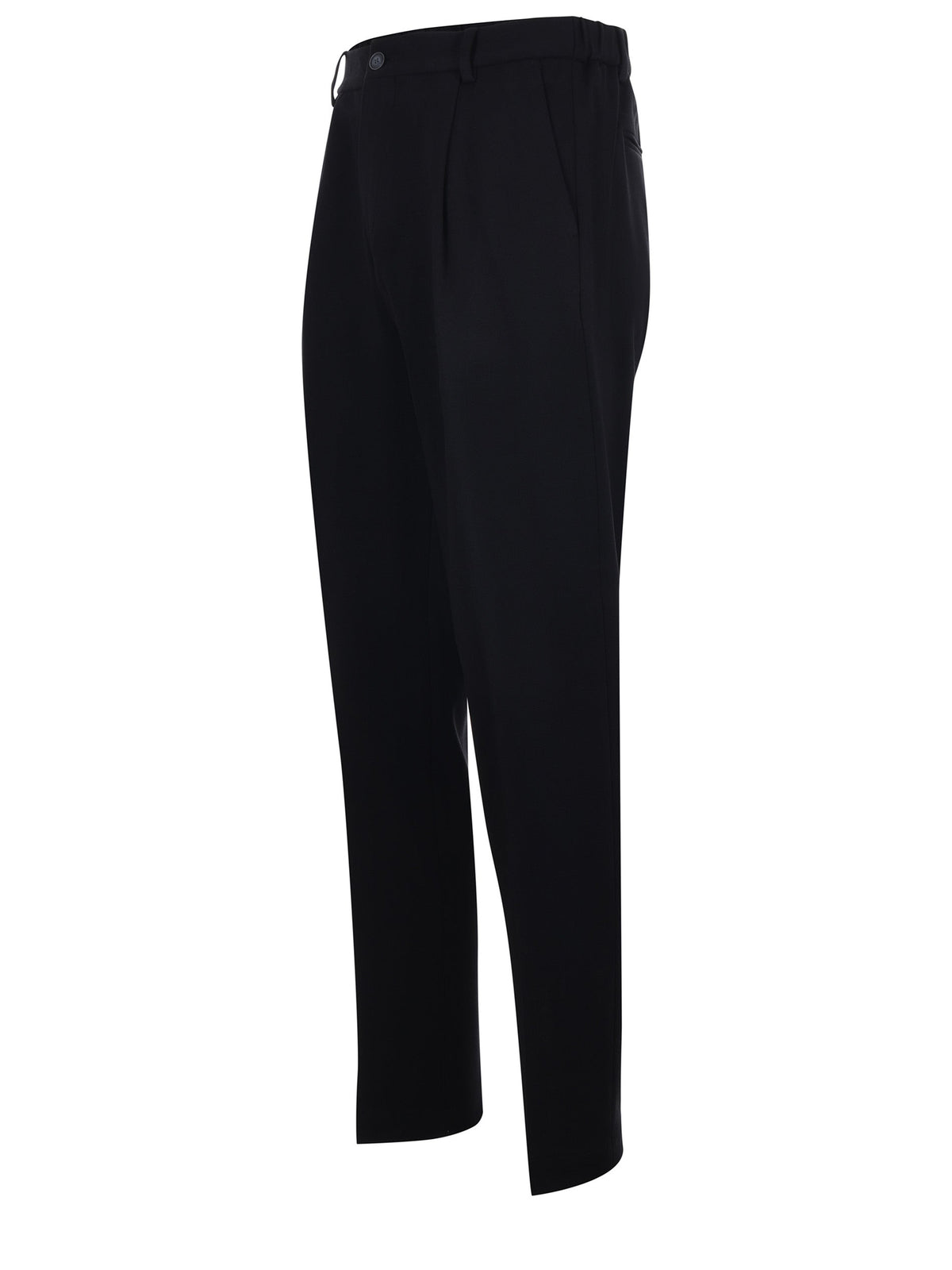 D.A. DANIELE ALESSANDRINI Trousers P004 101 Black