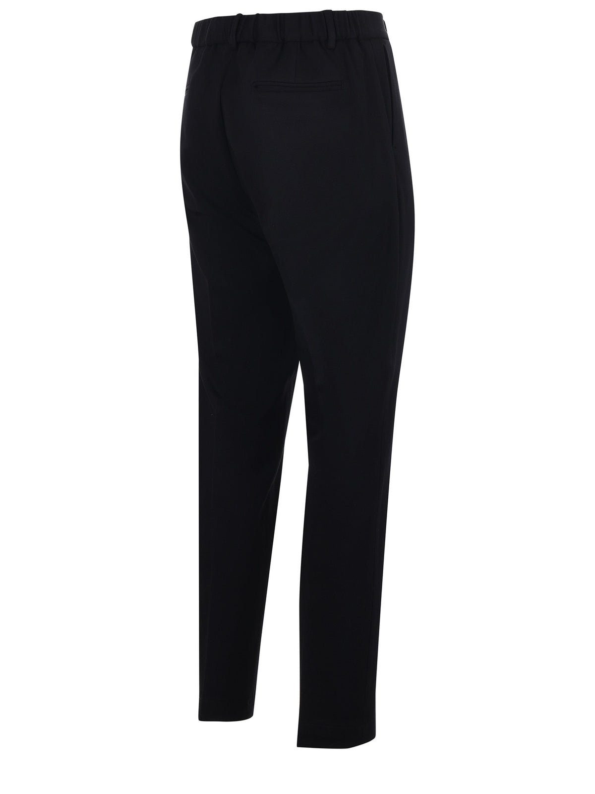 D.A. DANIELE ALESSANDRINI Trousers P004 101 Black
