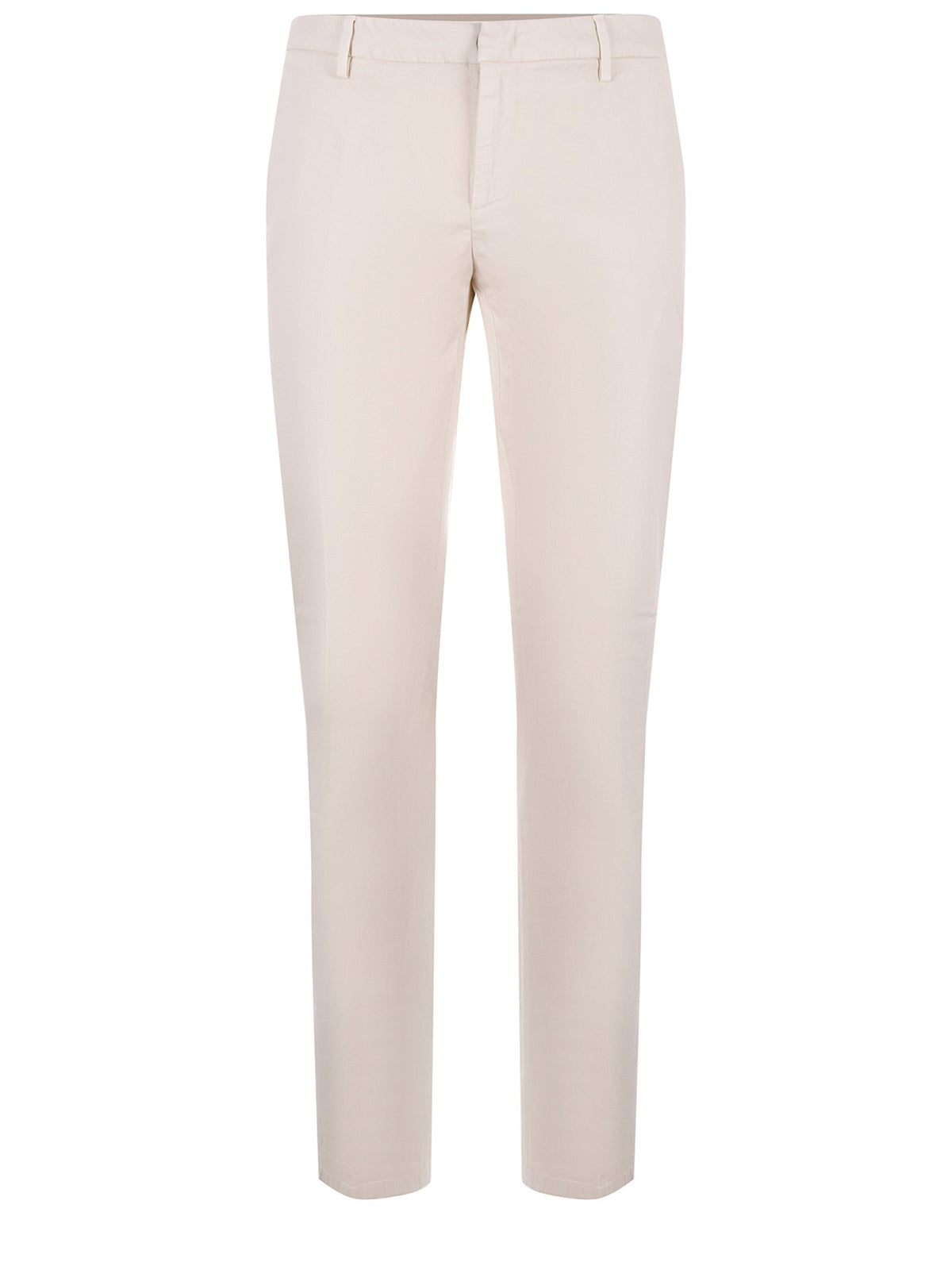 DONDUP Trousers UP166GSE043 PTD-005 Ivory