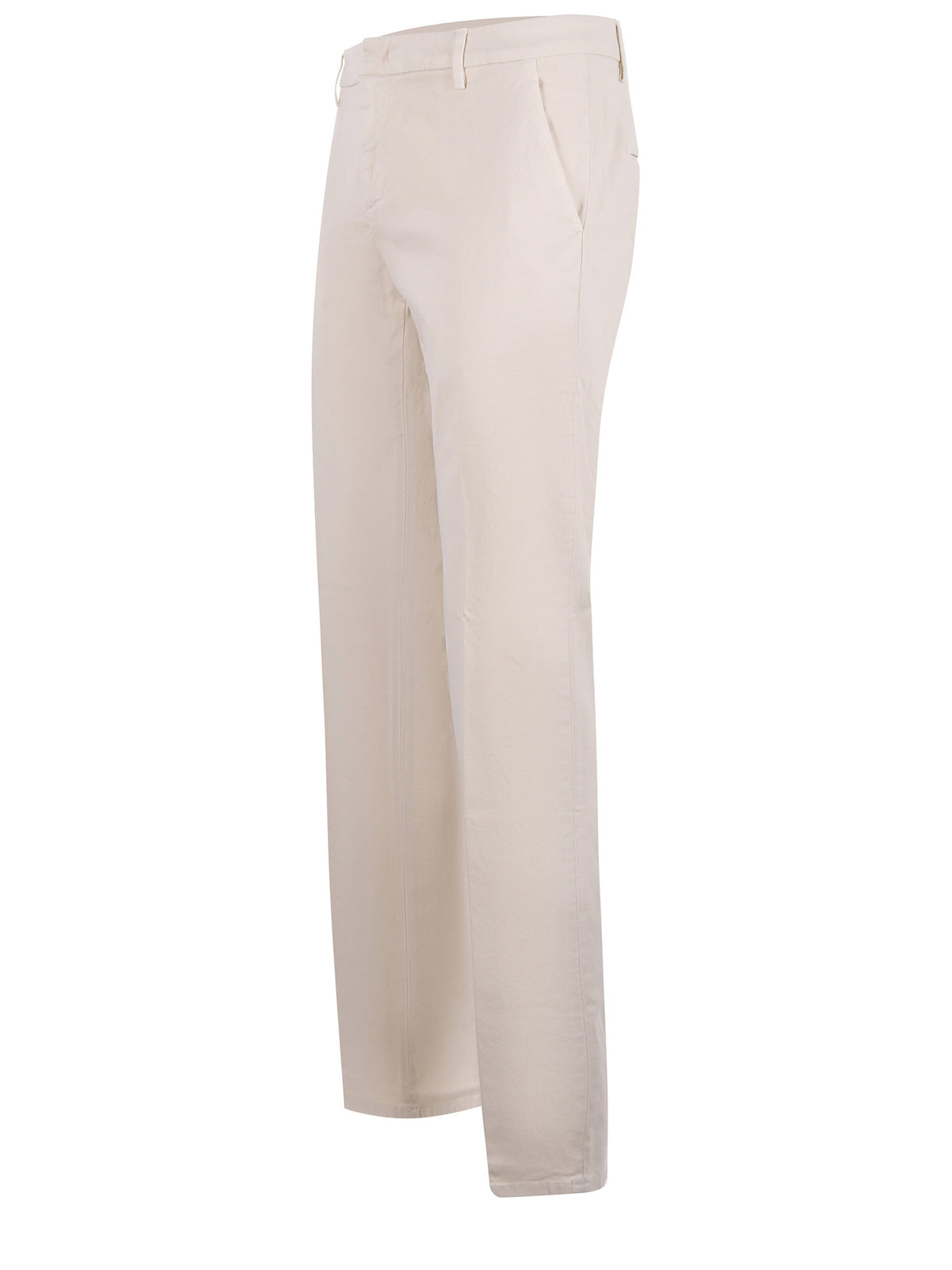 DONDUP Trousers UP166GSE043 PTD-005 Ivory