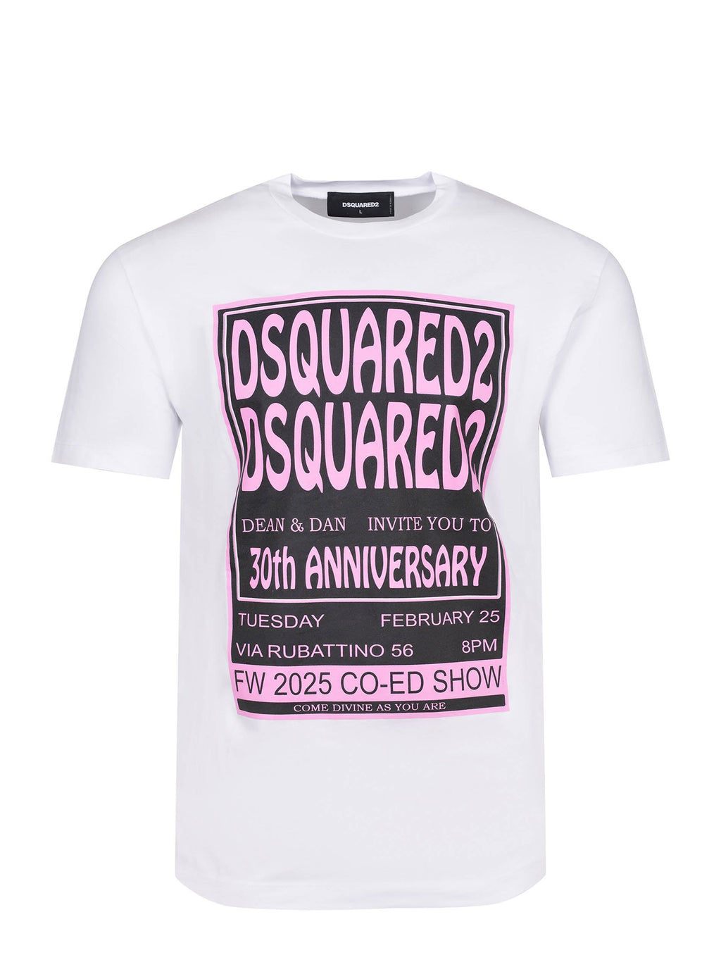 DSQUARED T-shirt S71GD1582 D20020-100 White