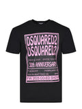 DSQUARED T-shirt S71GD1582 D20020-900 Black