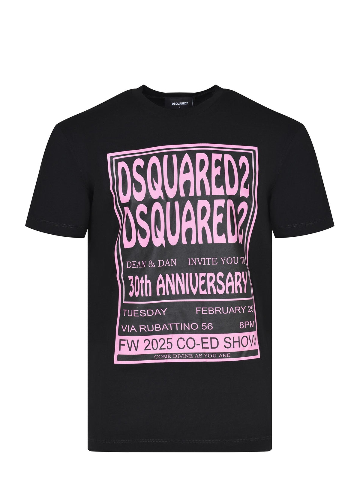 DSQUARED T-shirt S71GD1582 D20020-900 Black