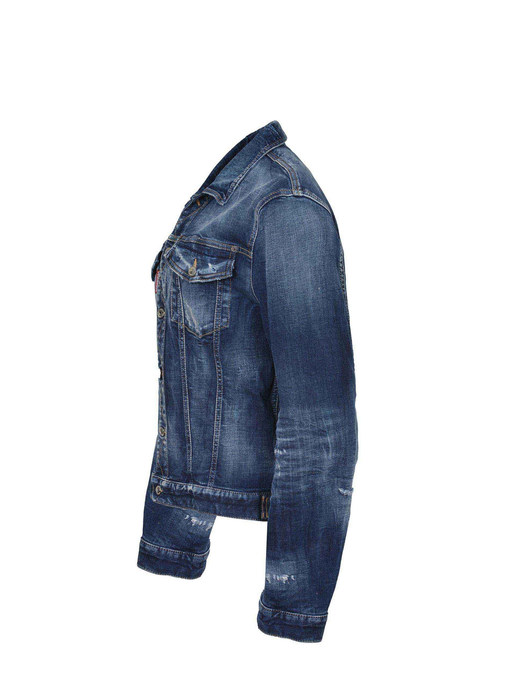 DSQUARED Jackets S72AM1105 S30664-470 Medium blue