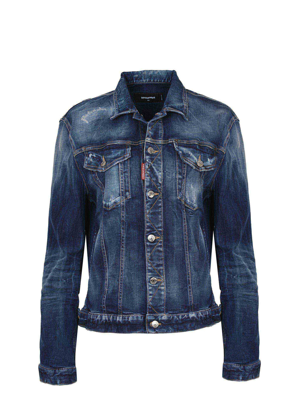DSQUARED Jackets S72AM1105 S30664-470 Medium blue
