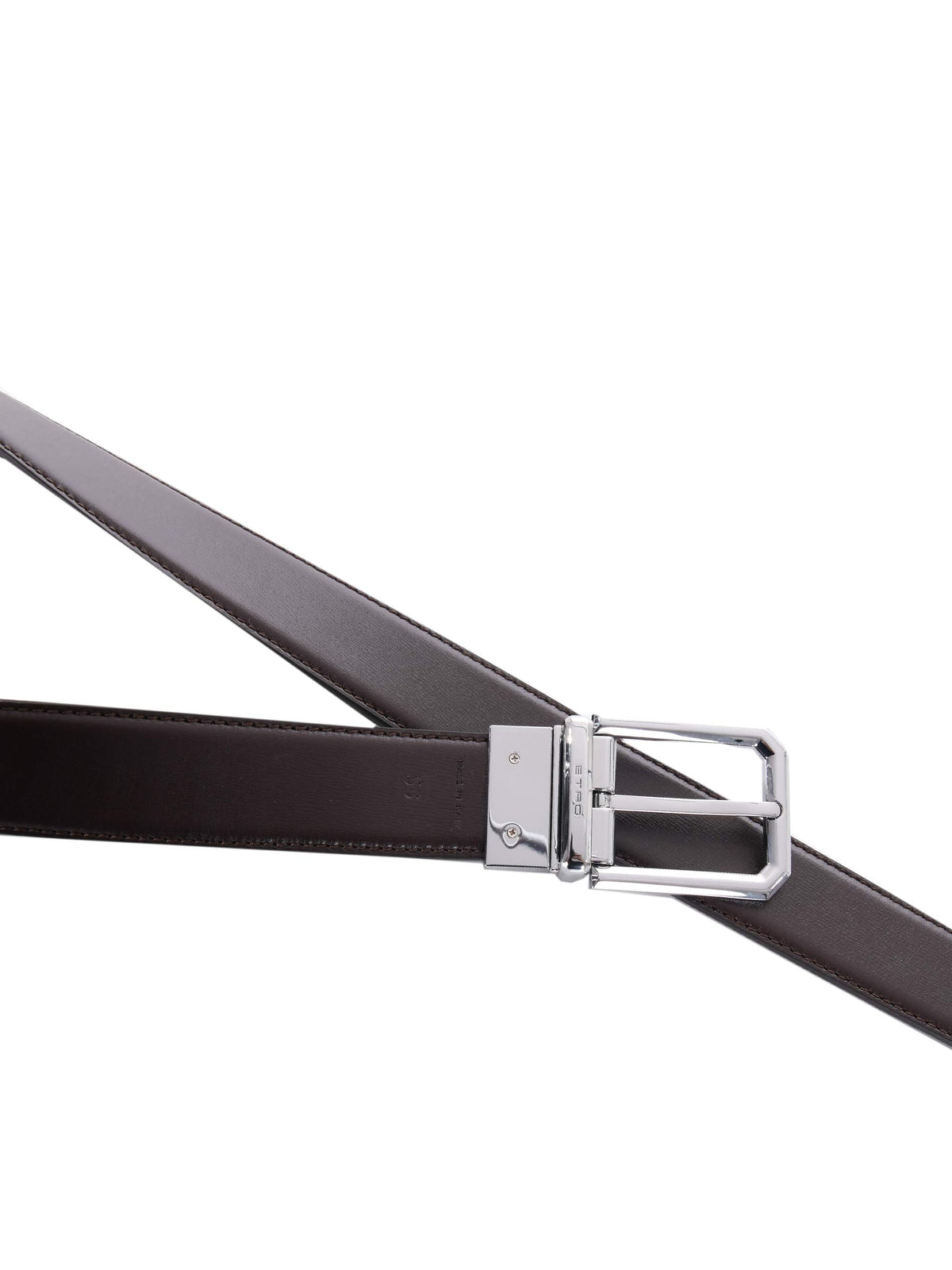 ETRO Belts MP3C0002 AA077-N0000 Anthracite/Brown