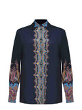 ETRO Shirts WRIA0013 AKB33-X0886 Midnight blue