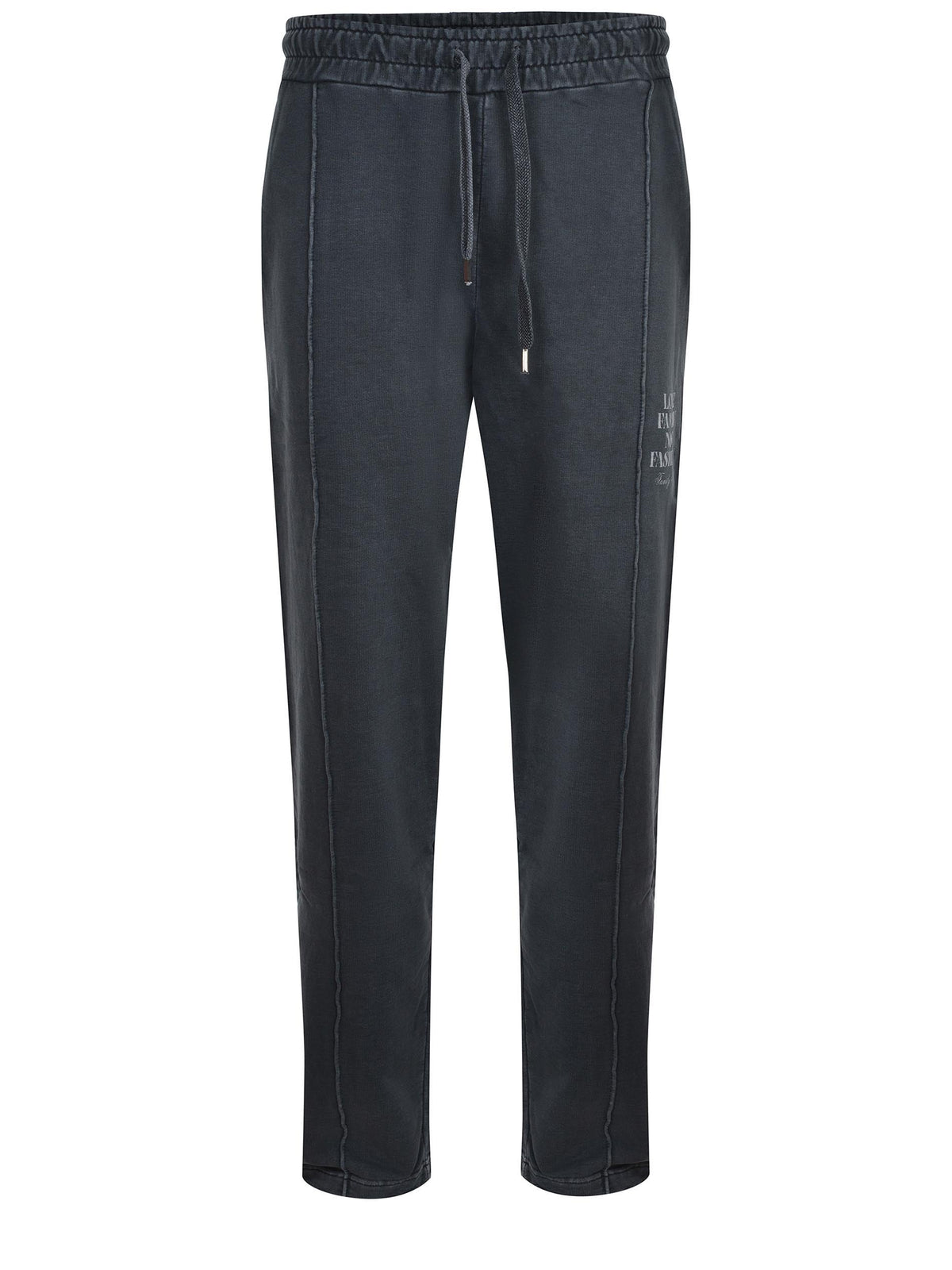 FAMILY FIRST Trousers JOF2504 BLACK Anthracite grey