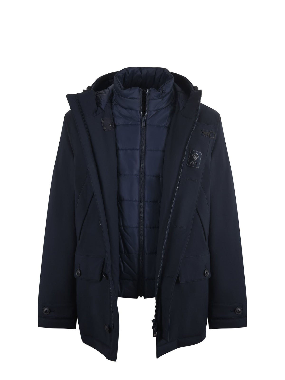 FAY Jackets NAM13510220 XLMU809 Dark blue