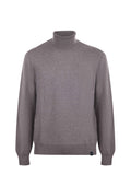 FAY Sweaters NMMC1512440 CQTS400 Dove Gray