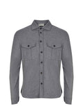 FILIPPO DE LAURENTIS Shirts CAMLMIL WCFELT-930 Grey