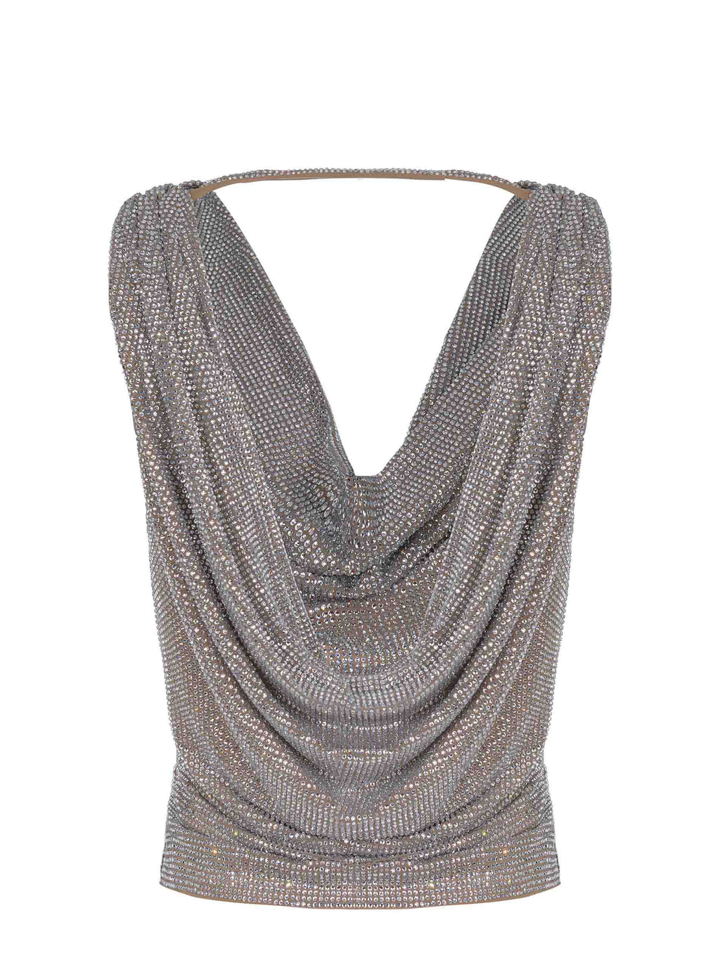 GIUSEPPE DI MORABITO Top TO355FC 05212-21 Rhinestone