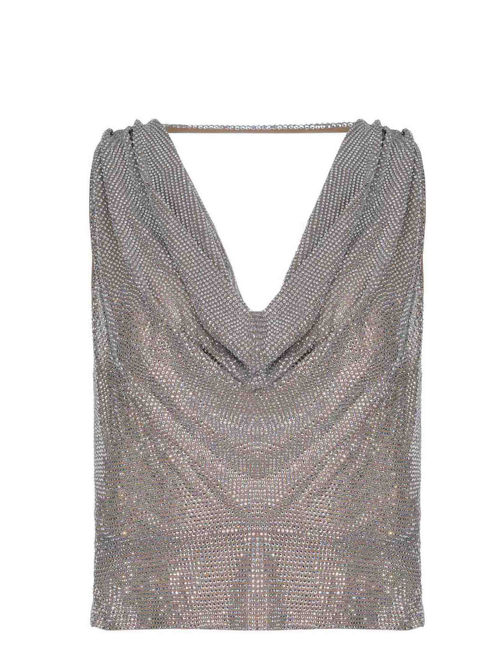 GIUSEPPE DI MORABITO Top TO355FC 05212-21 Rhinestone