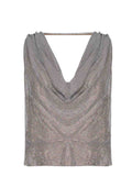 GIUSEPPE DI MORABITO Top TO355FC 05212-21 Rhinestone