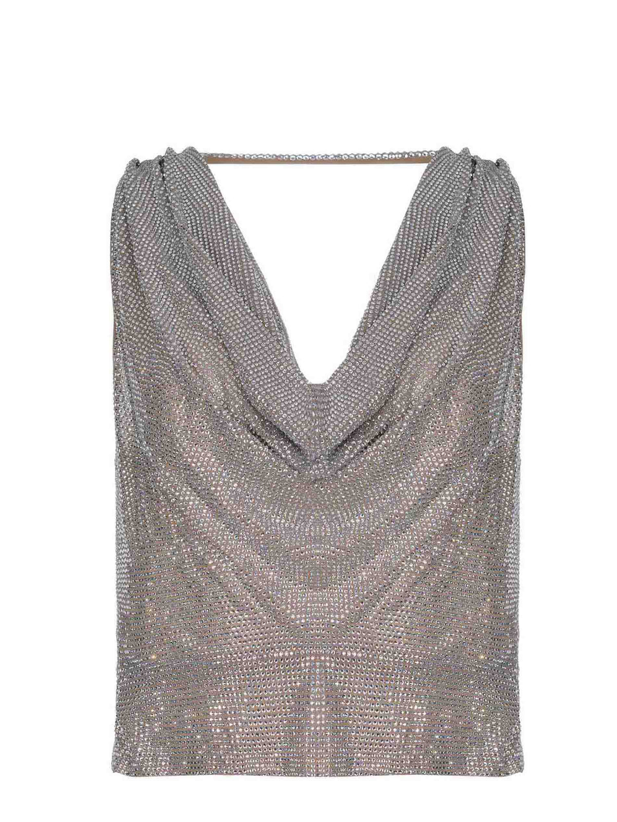 GIUSEPPE DI MORABITO Top TO355FC 05212-21 Rhinestone