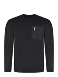 HERNO LAMINAR T-shirt JG00071UL 52095-9300 Black