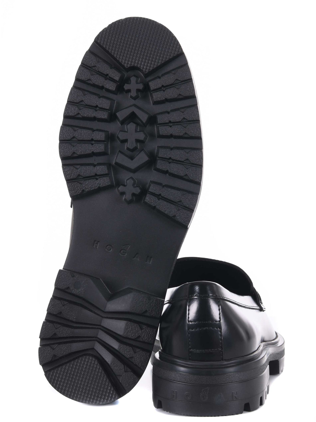 HOGAN Loafers HXM6730FM90 UDWB999 Black