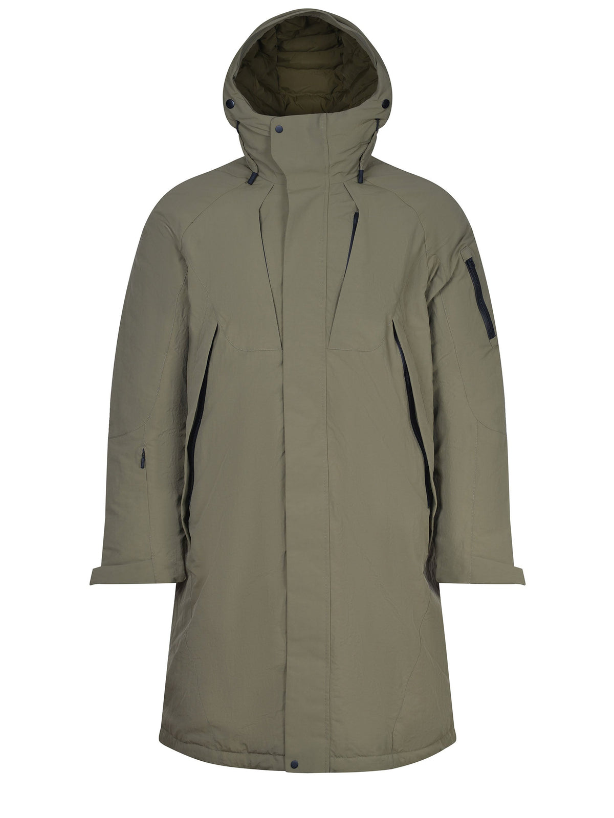 JG1 Parka AW25-07 OLIVE Olive green