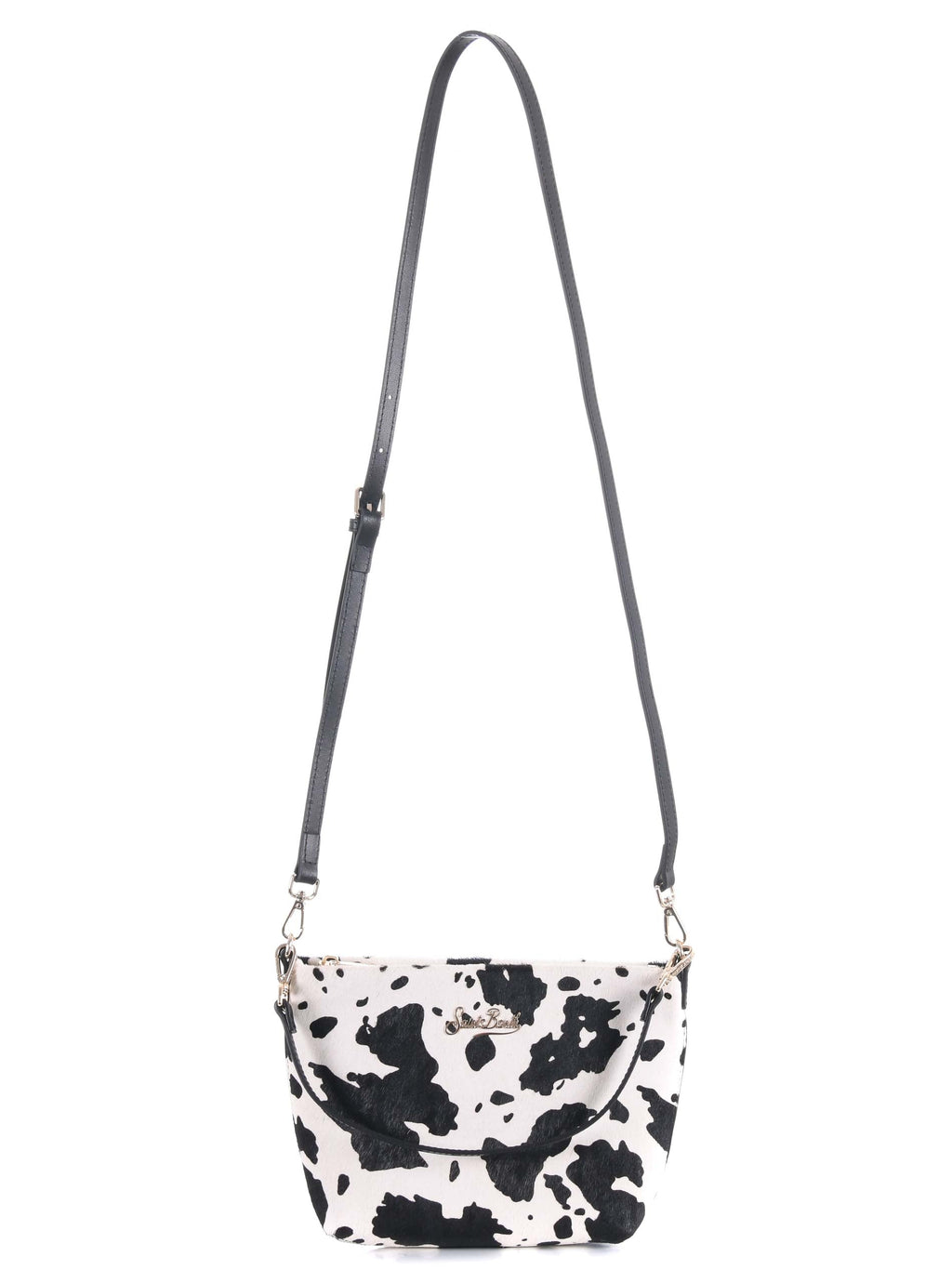 MC2 SAINT BARTH Aline Clutch Bag 509I White/Black