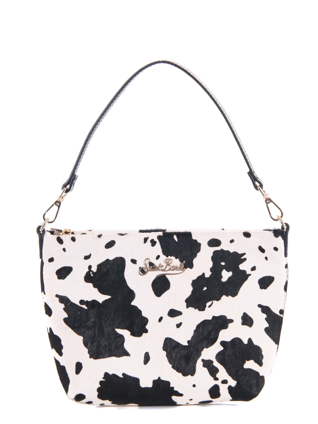 MC2 SAINT BARTH Aline Clutch Bag 509I White/Black