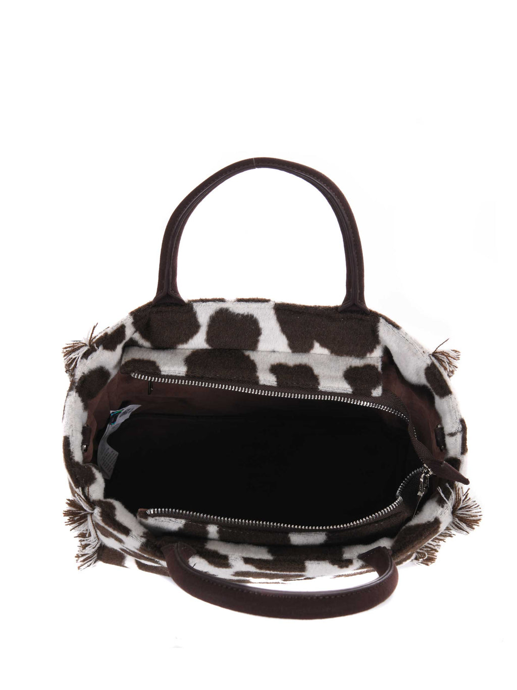 MC2 SAINT BARTH Bags COLETTE FELT 1434I Brown/white