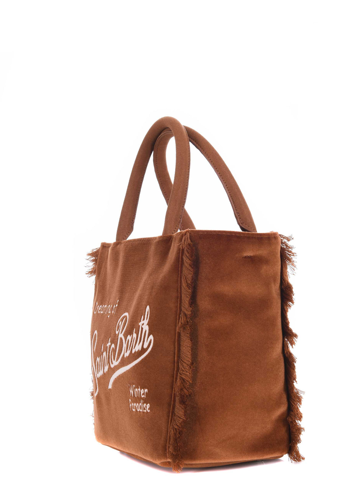 MC2 SAINT BARTH COLETTE VELVET Bags 1042I Caramel