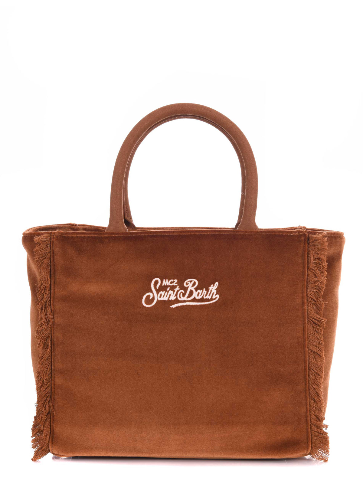 MC2 SAINT BARTH COLETTE VELVET Bags 1042I Caramel
