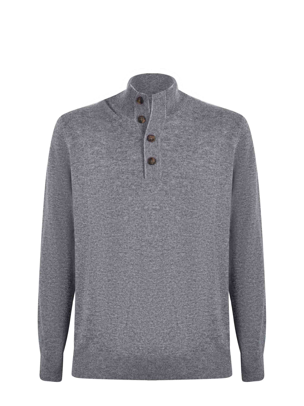 MC2 SAINT BARTH Sweaters DORIAN MERINO 00036I Grey melange