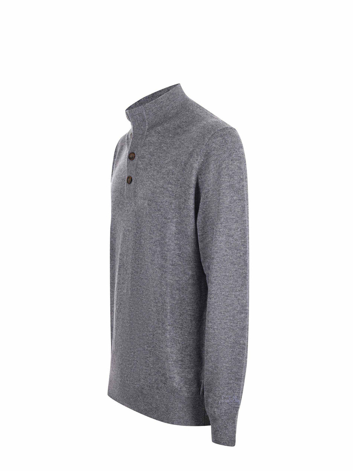 MC2 SAINT BARTH Sweaters DORIAN MERINO 00036I Grey melange