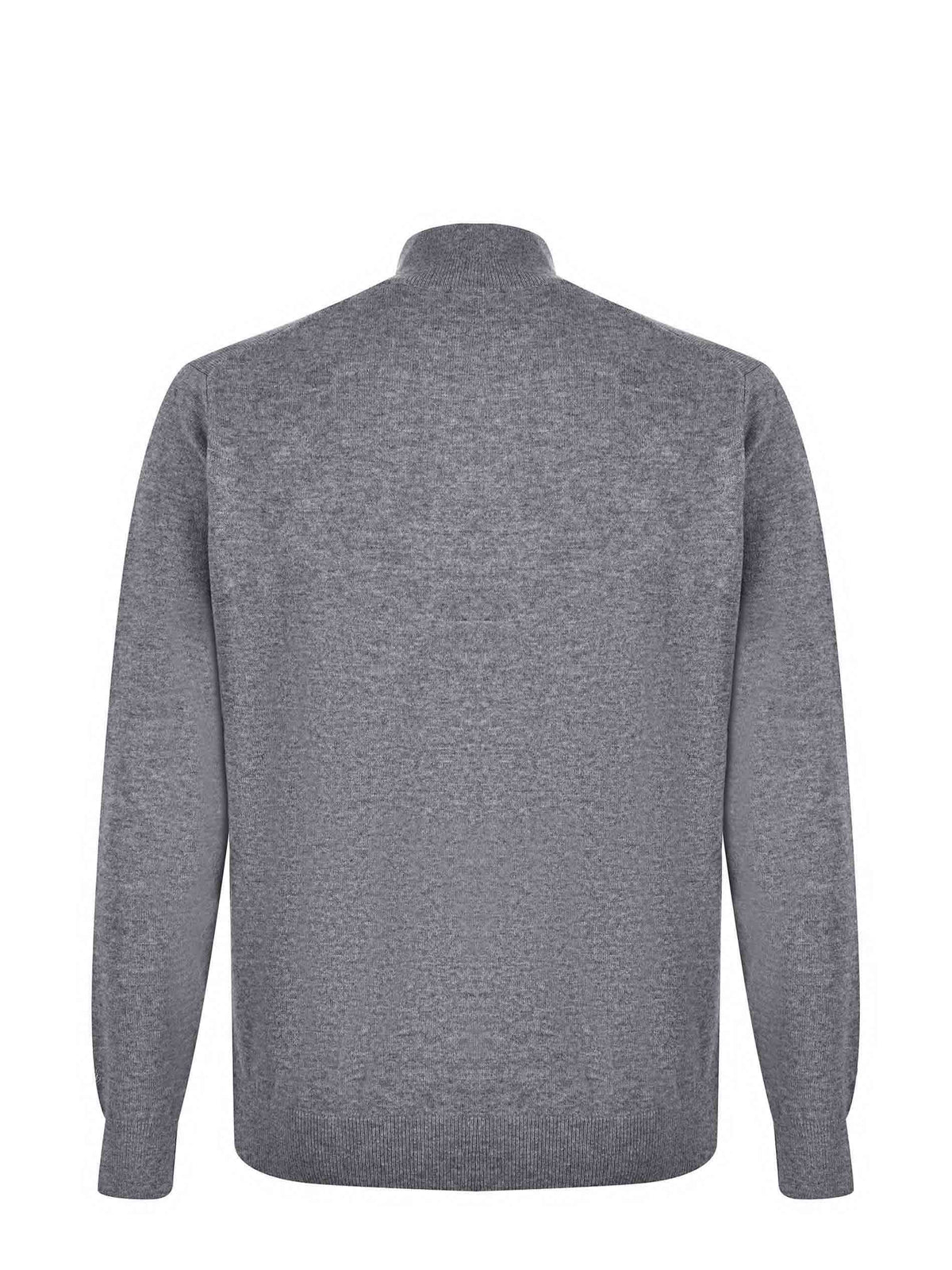 MC2 SAINT BARTH Sweaters DORIAN MERINO 00036I Grey melange